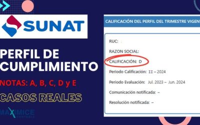 ¿Qué es el perfil de cumplimiento de SUNAT y por qué es importante para los emprendedores?